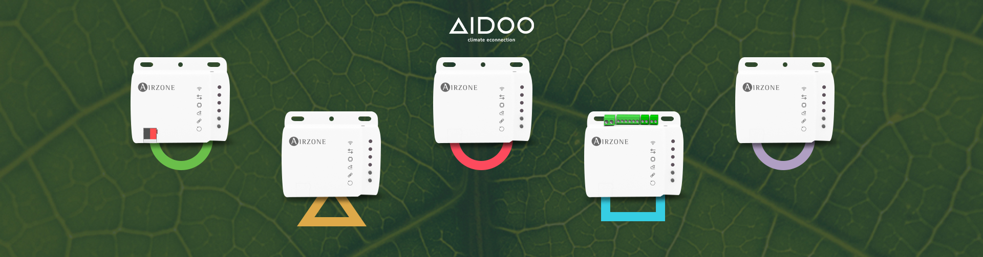 Airzone Aidoo fűtésvezérlők