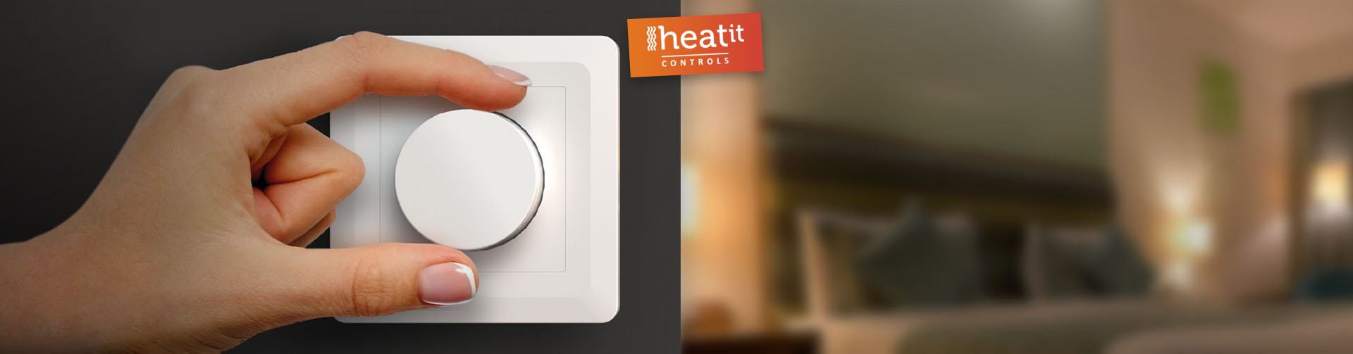 Heatit Z-Dim fényerőszabályzós kapcsoló