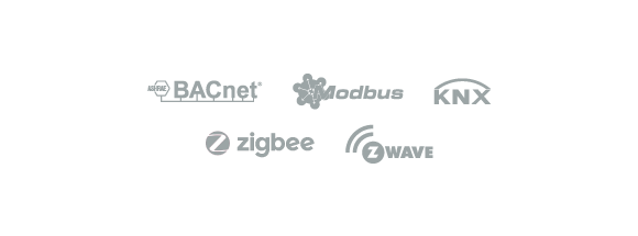 Airzone támogatott protokollok - KNX, Modbus, BACnet, Z-Wave, Zigbee