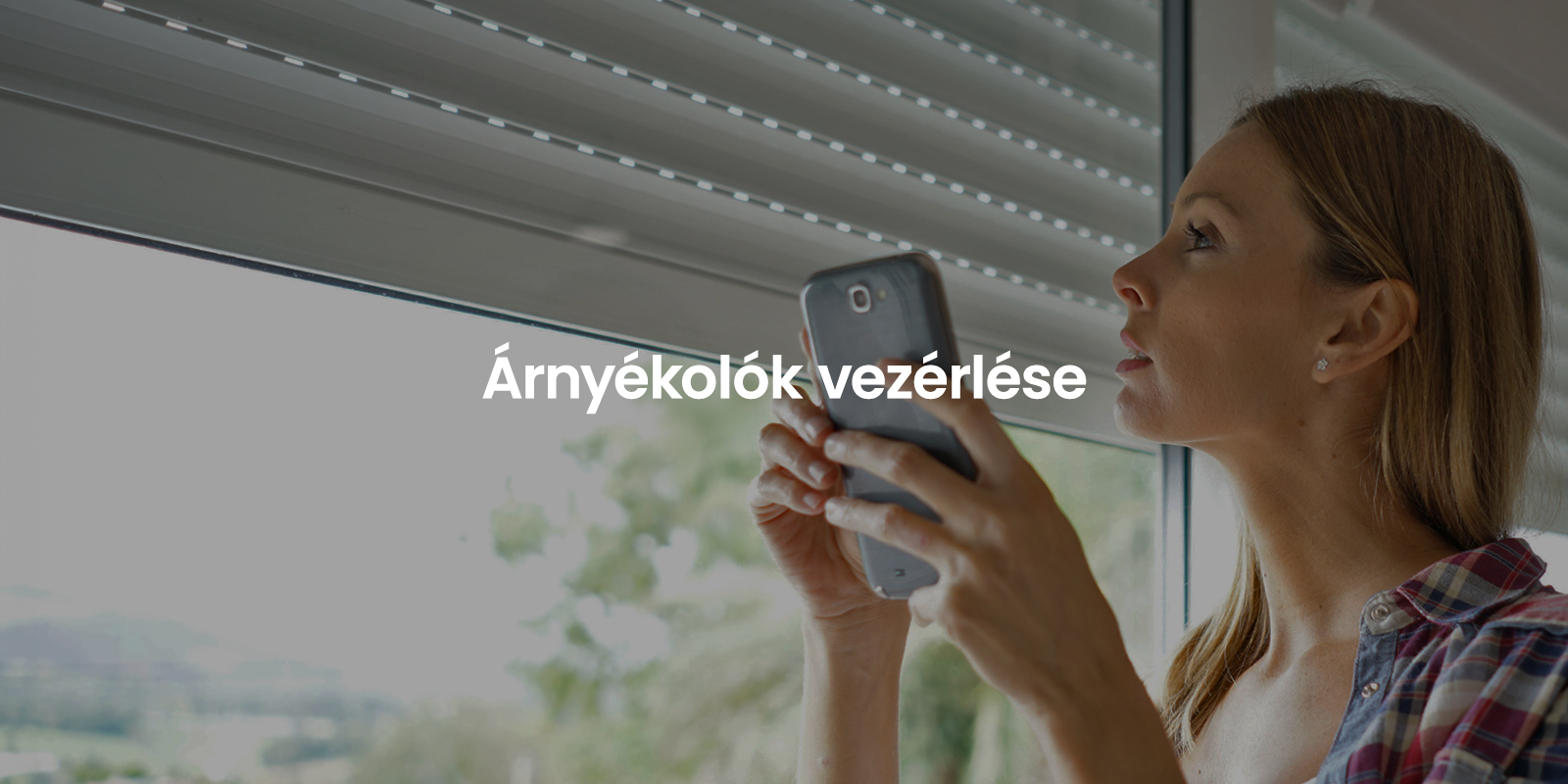 Árnyékolók vezérlése