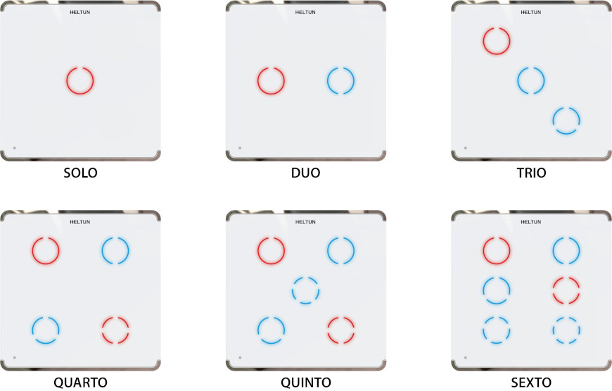 Heltun Touch Panel verziók