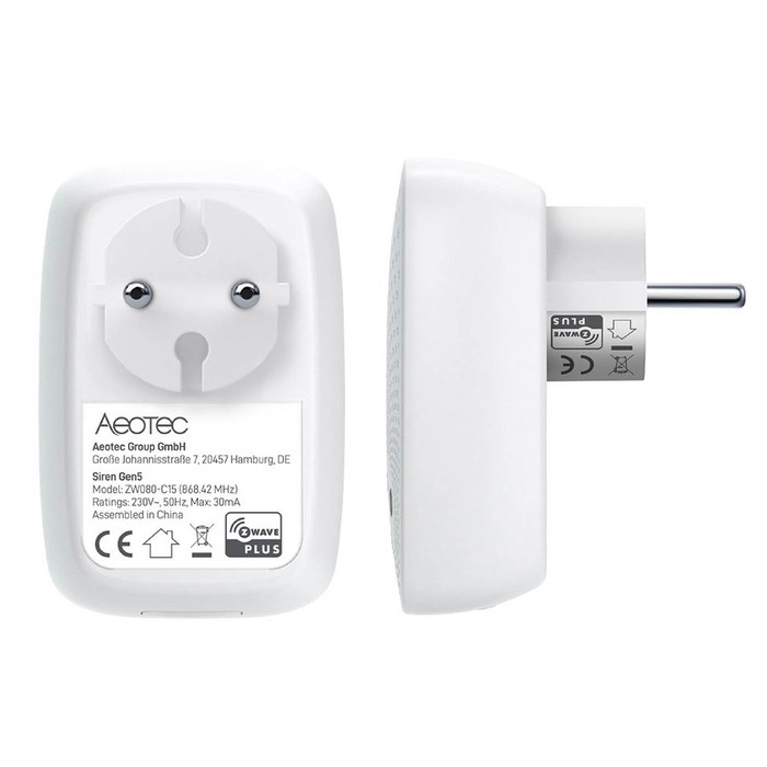 Aeotec Indoor Siren with Backup Battery - 3