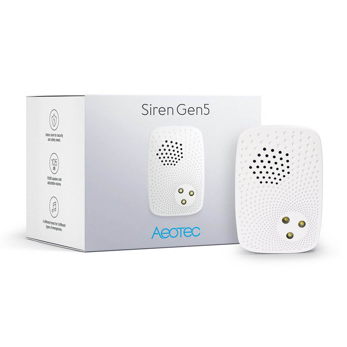 Aeotec Indoor Siren with Backup Battery - 5
