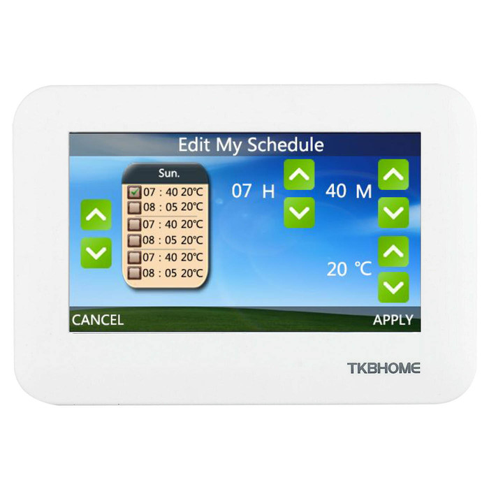 TKB Home TZE96 Plus Heating Thermostat - 3