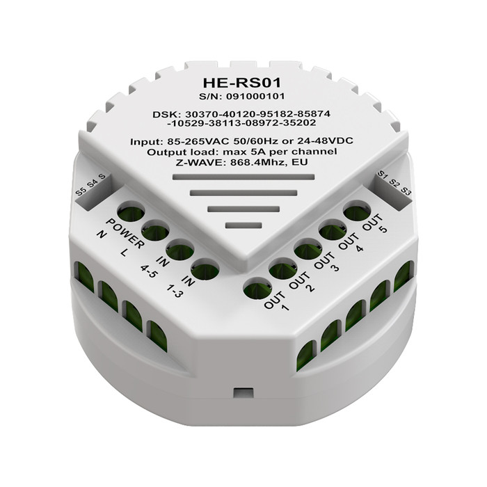 Heltun Relay Switch Quinto (5×5A) - 3