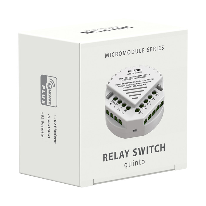 Heltun Relay Switch Quinto (5×5A) - 6