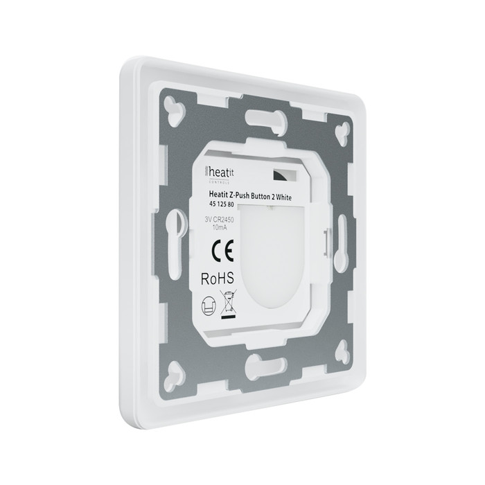 Heatit Z-Push Button 2 (fehér) - 4