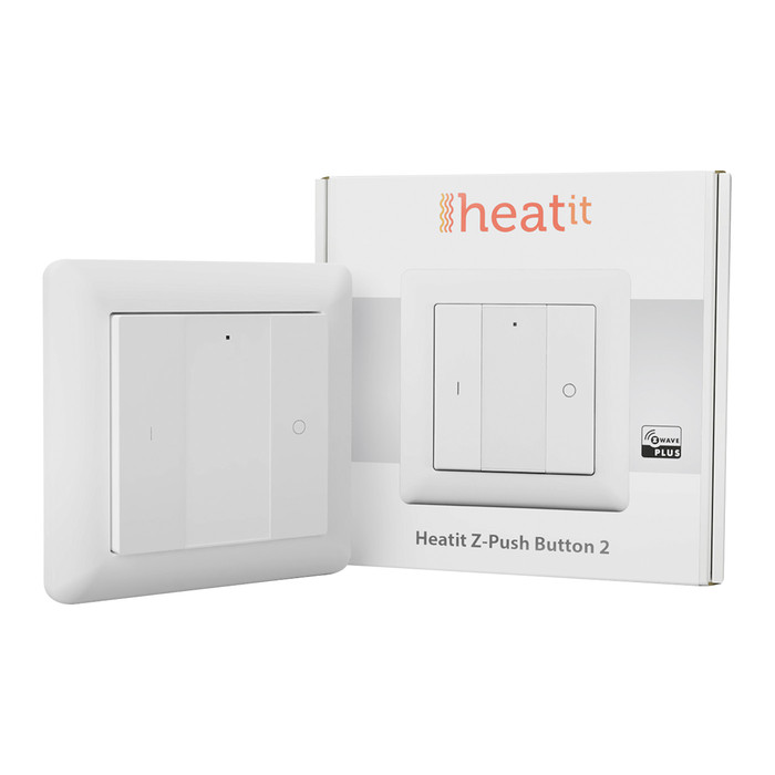 Heatit Z-Push Button 2 (fehér) - 7