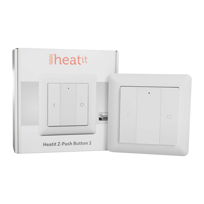Heatit Z-Push Button 2 (fehér) - 9