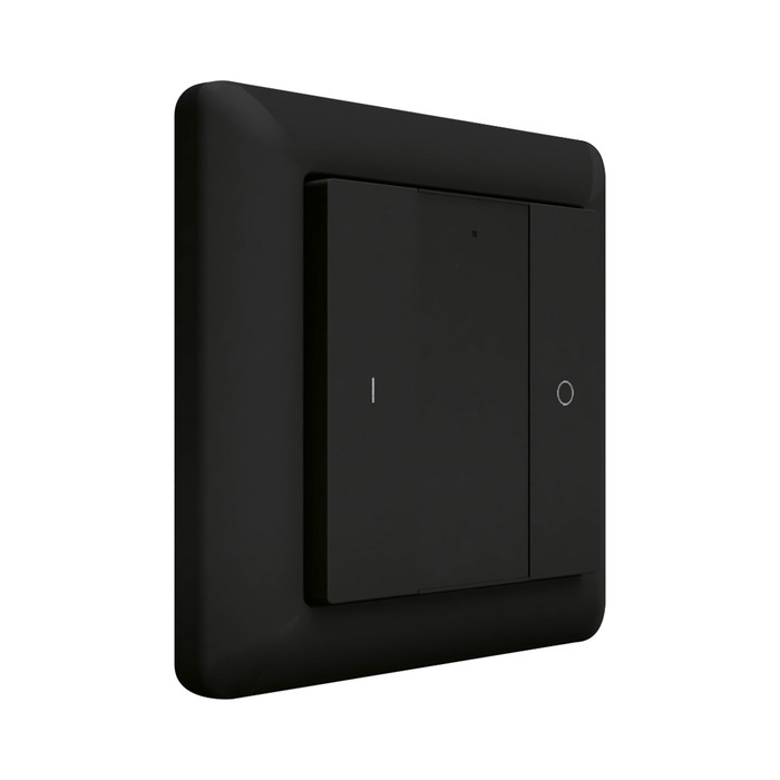 Heatit Z-Push Button 2 (matt fekete)