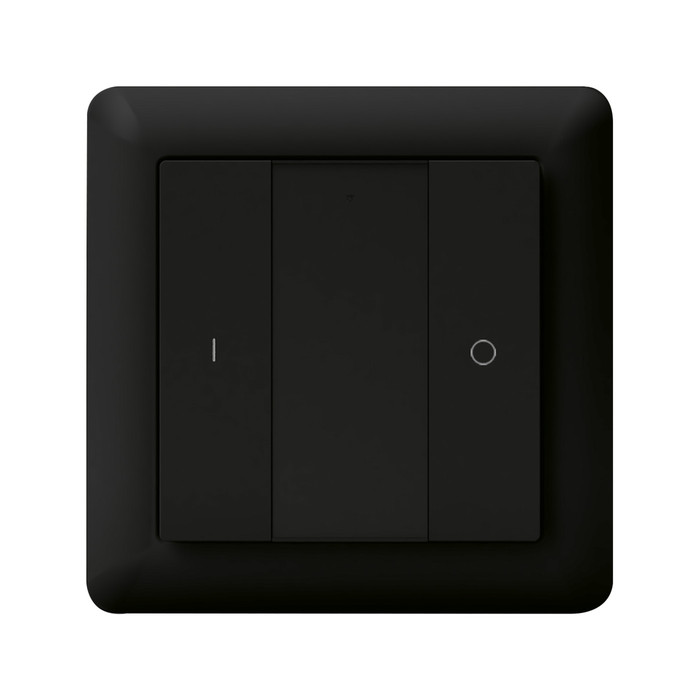 Heatit Z-Push Button 2 (matt fekete) - 2