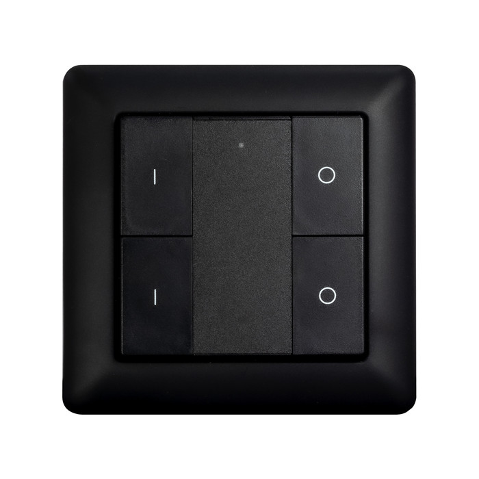 Heatit Z-Push Button 4 (matt fekete) - 2