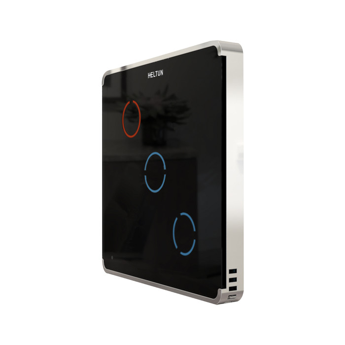 Heltun Touch Panel Switch Trio (fekete-ezüst) - 2