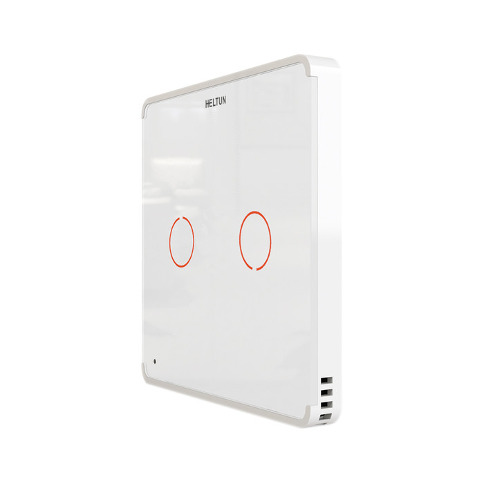 Heltun Touch Panel Switch Duo (fehér-fehér) - 2