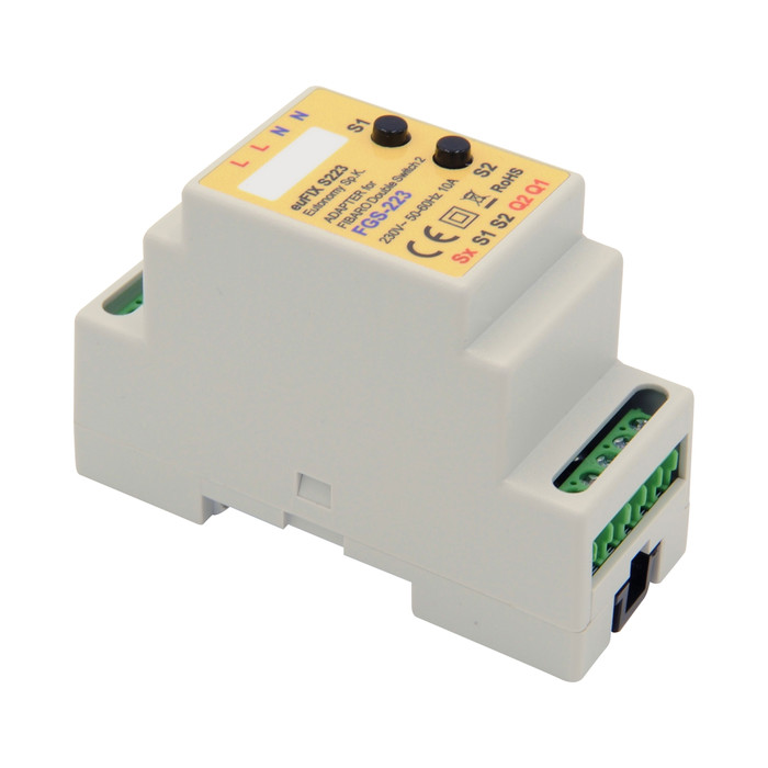 Eutonomy euFIX S223 DIN adapter (with button)