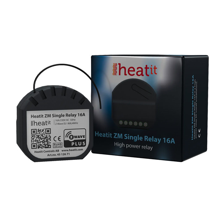 Heatit ZM Single Relay (16A) - 6