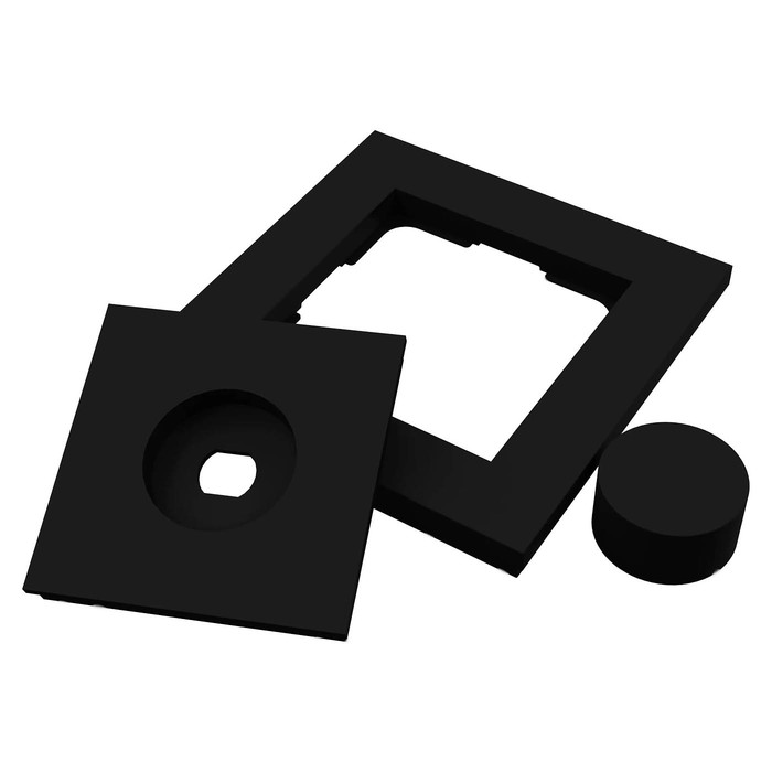 Heatit Plastic kit for Z-Dim (matt fekete)