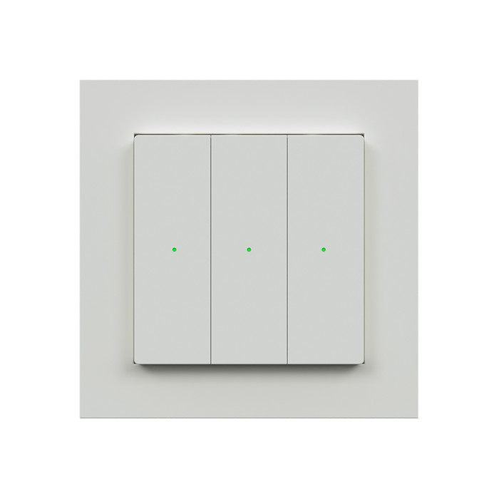 Heatit Z-Push Wall Controller (RAL 9010) - 4