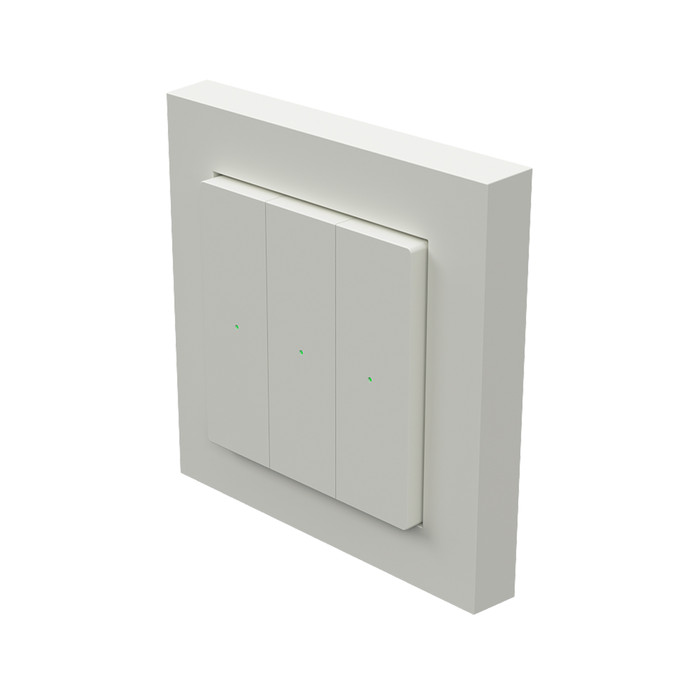 Heatit Z-Push Wall Controller (RAL 9010) - 9