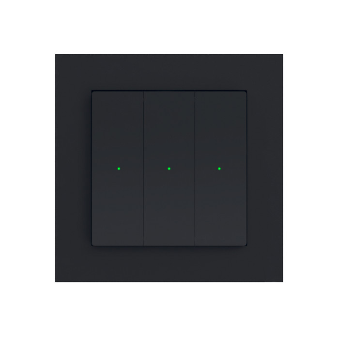 Heatit Z-Push Wall Controller (matt fekete) - 4