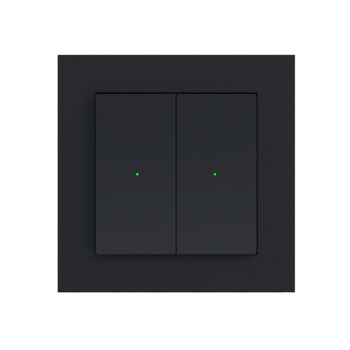 Heatit Z-Push Wall Controller (matt fekete) - 5