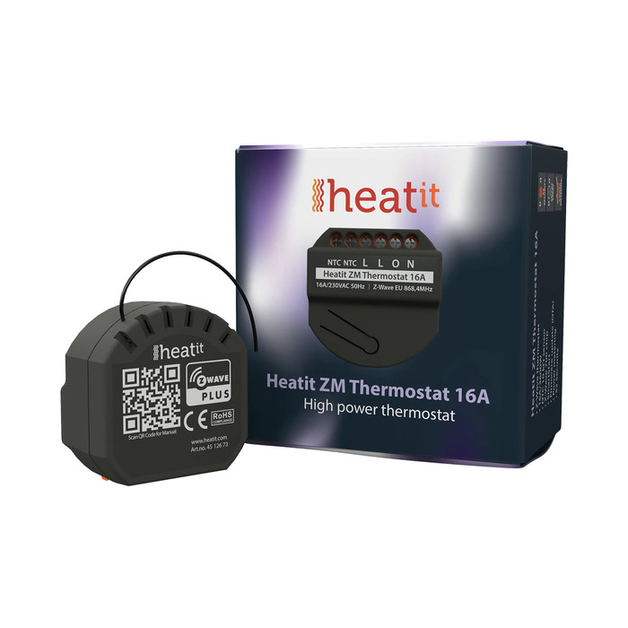 Heatit ZM Thermostat 16A - 5