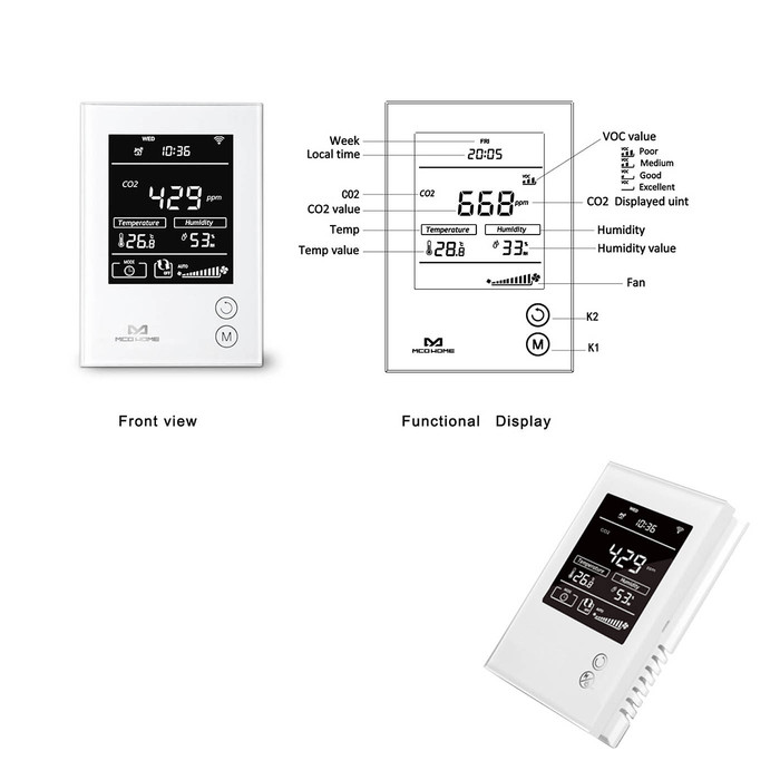 MCO Home MH9-CO2-WD - 2