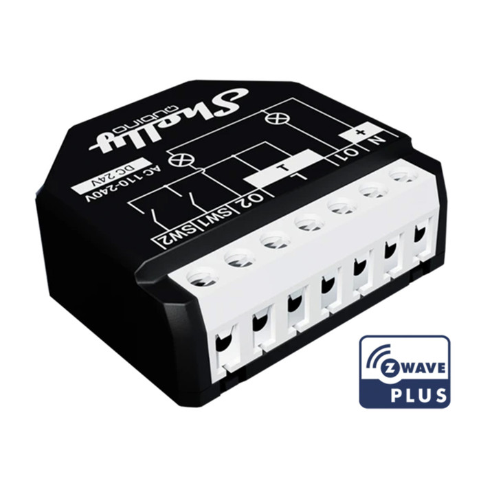 Shelly Qubino Z-Wave 2PM Relay 16A 2 channel - 2