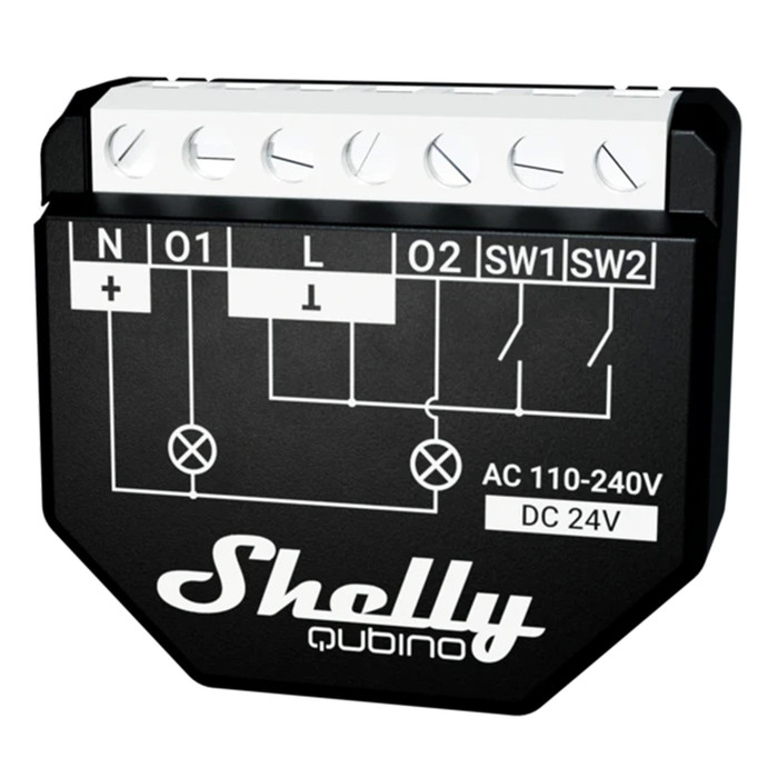 Shelly Qubino Z-Wave 2PM Relay 16A 2 channel - 3