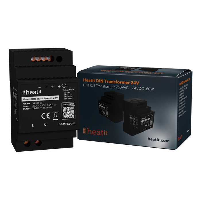 Heatit DIN Transformer 24V - 7