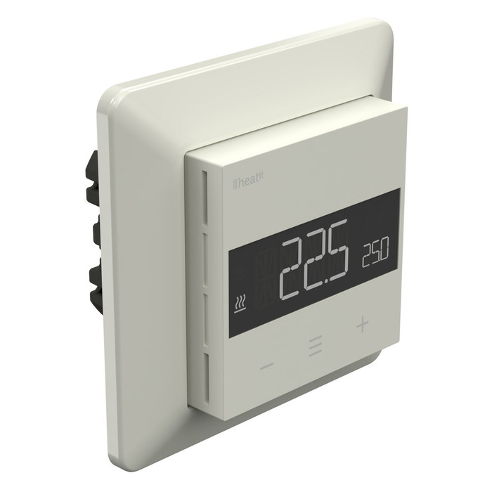 Heatit Z-TRM6 thermostat (RAL 9010)