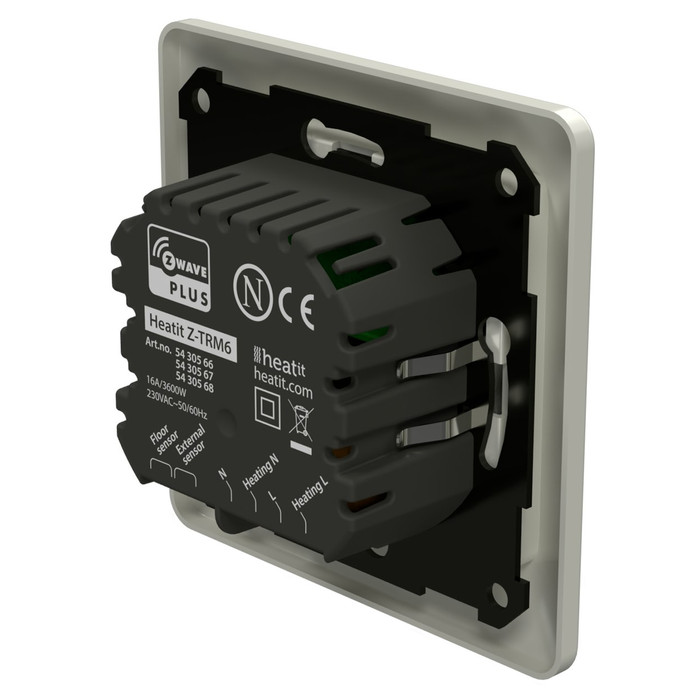 Heatit Z-TRM6 thermostat (RAL 9010) - 4