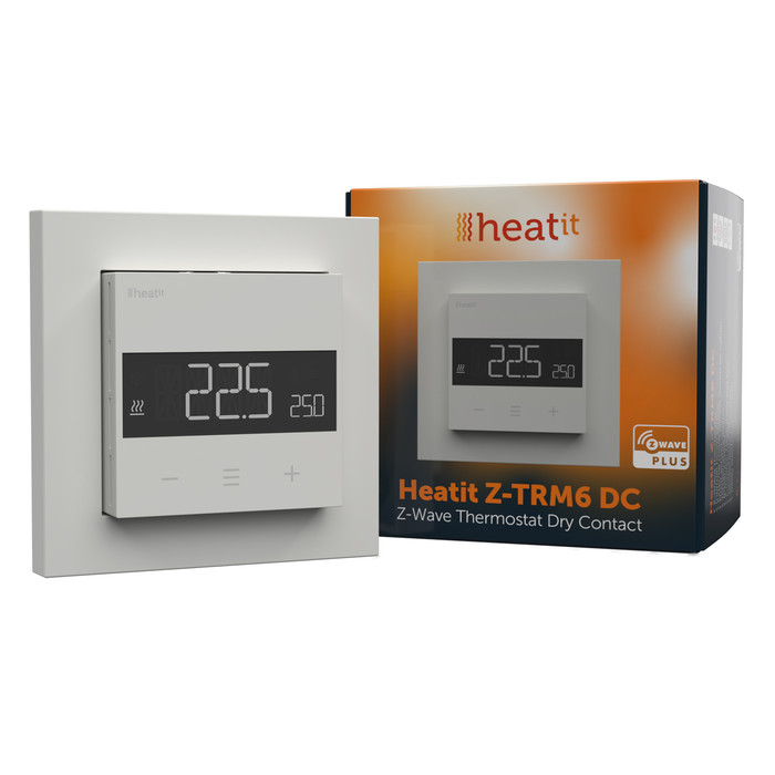 Heatit Z-TRM6 DC thermostat (RAL 9003) - 3