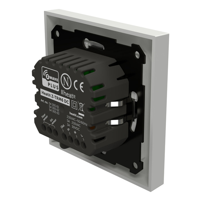 Heatit Z-TRM6 DC thermostat (RAL 9003) - 5