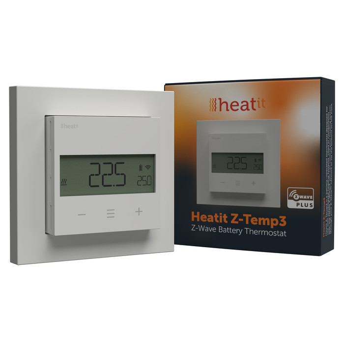 Heatit Z-Temp3 thermostat (RAL 9003) - 3