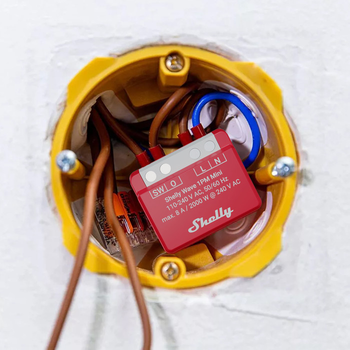Shelly Wave 1PM Mini LR - 4
