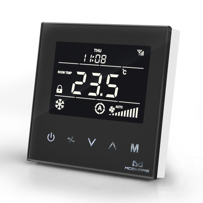 MCO Home Fan Coil Thermostat 4 pipe (black)