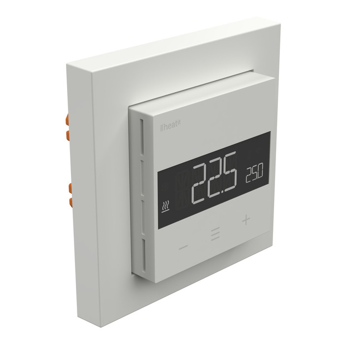 Heatit WiFi6 thermostat (RAL 9003)