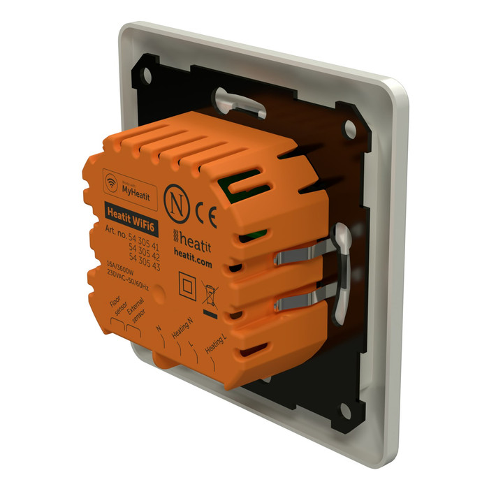 Heatit WiFi6 thermostat (RAL 9010) - 5